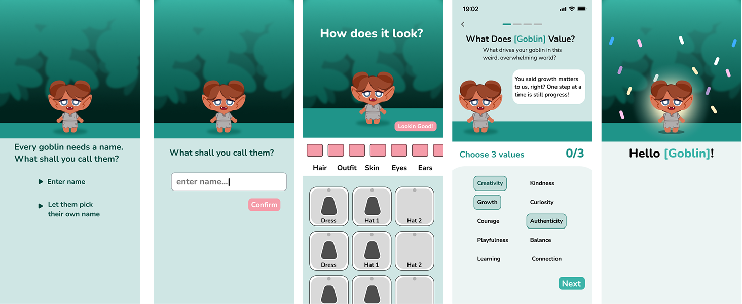 Lo-Fi Character Creation